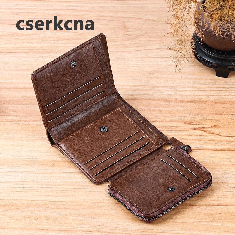 🔥50% de descuento🔥 Nueva cartera antimagnética RFID para hombre, gran capacidad, piel suave.