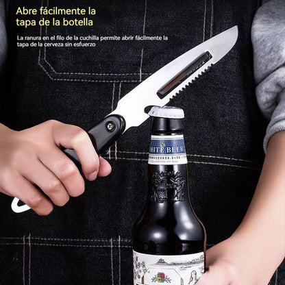 👍3 artículos por 23 euros:🧅🔪 Pelador de cocina multifuncional 3 en 1: ¡Pela, corta y abre botellas! 🔥