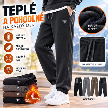 🔥【M-5XL】👖Nové zimní kalhoty pro muže, navíc sametové a silné manšestrové, teplé a ležérní pánské kalhoty
