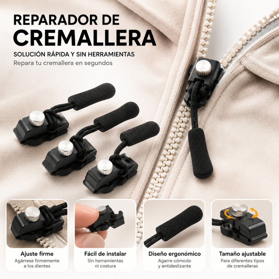 🛒【Compre 20 y obtenga 20 gratis】Herramienta universal de reparación de cremalleras