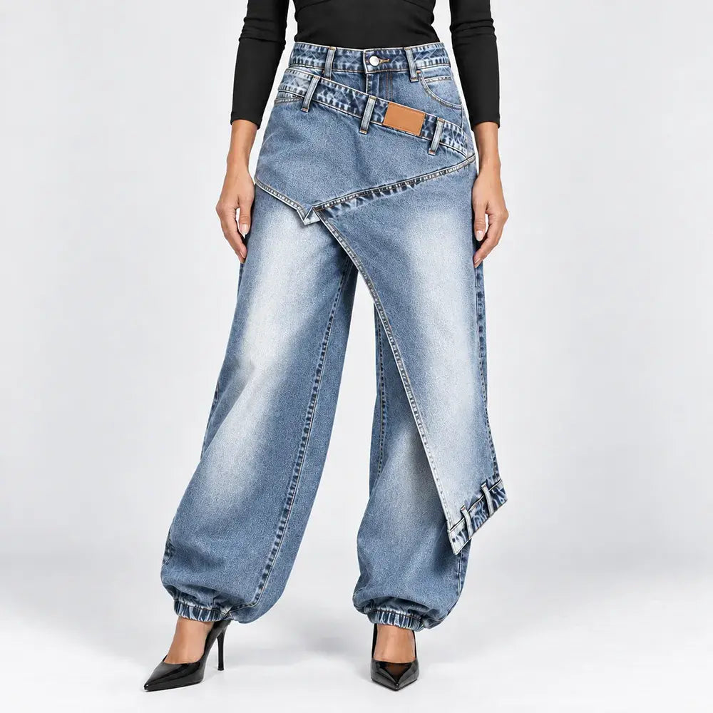 👖【XS-3XL】Modne in udobne kavbojke s širokimi hlačnicami ✨💞