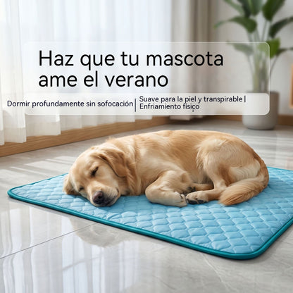🧊🐶 Alfombrilla refrescante para perros y gatos – el alivio que tus mascotas necesitan este verano 🐱✨
