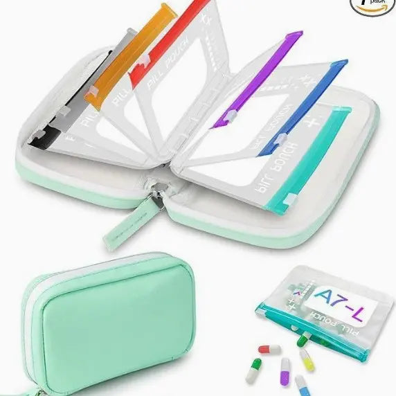 🧳 Organizador multifuncional de silicona: ¡Pastillas, joyas y monedas, todo perfectamente organizado en un solo lugar! 💎✨