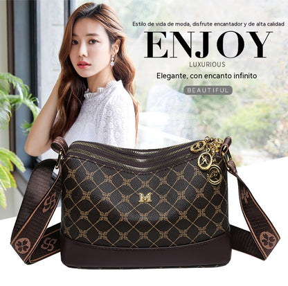Bolso de hombro multicapa de moda para mujer, nuevo modelo 2026