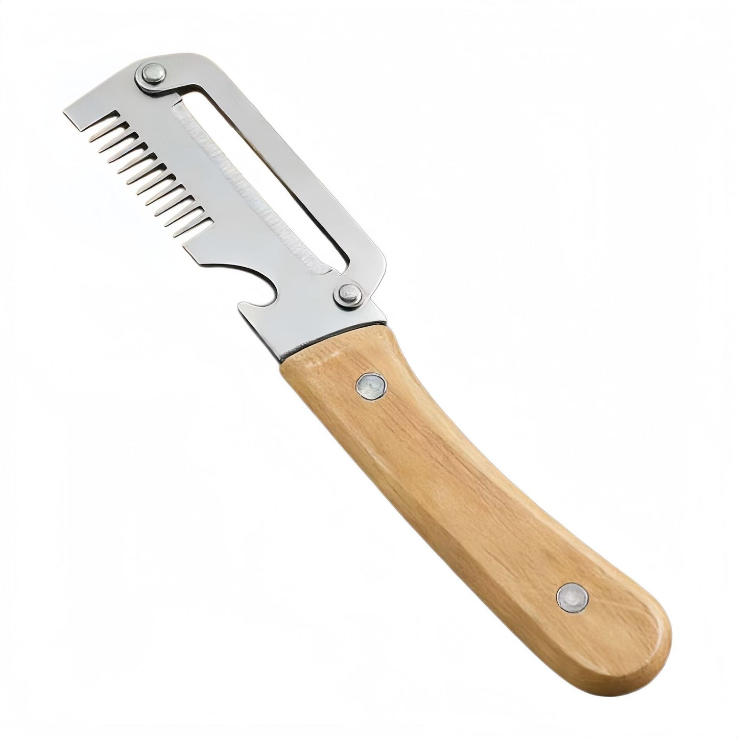【Kúp 1 a dostaneš 1 zadarmo!】 Viacúčelová kuchynská škrabka 3 v 1: olúpa, krája a otvára uzávery fliaš!