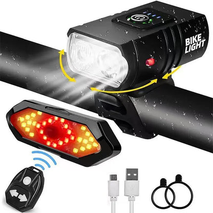 🚴 Luz LED para Bicicleta de Alto Brillo | Kit Delantero + Trasero USB Recargable