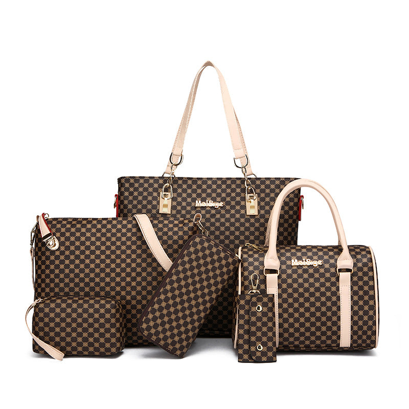 🔥¡50% DE DESCUENTO AHORA!🔥 Conjunto de 6 bolsos de moda para mujer.