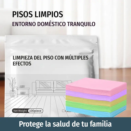 🧹【¡Compra 1 y recibe 1 GRATIS!】✨ 200 unidades de pastillas limpiadoras multiusos antibacterianas y desodorizantes | Aptas para madera dura, suelos laminados, azulejos y paredes de autocaravana