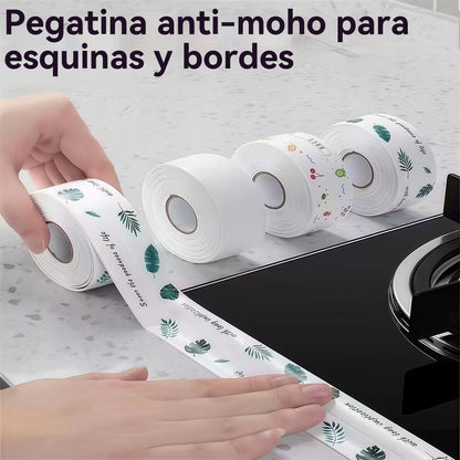 [3 piezas 23 euros]Cinta de sellado impermeable para cocina: detiene fugas rápidamente, previene el moho y resiste las manchas ✅[Color aleatorio]