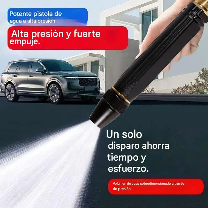 Último día con 55% de descuento: 【2 juegos por 22 euros】Pistola pulverizadora de alta presión para uso doméstico