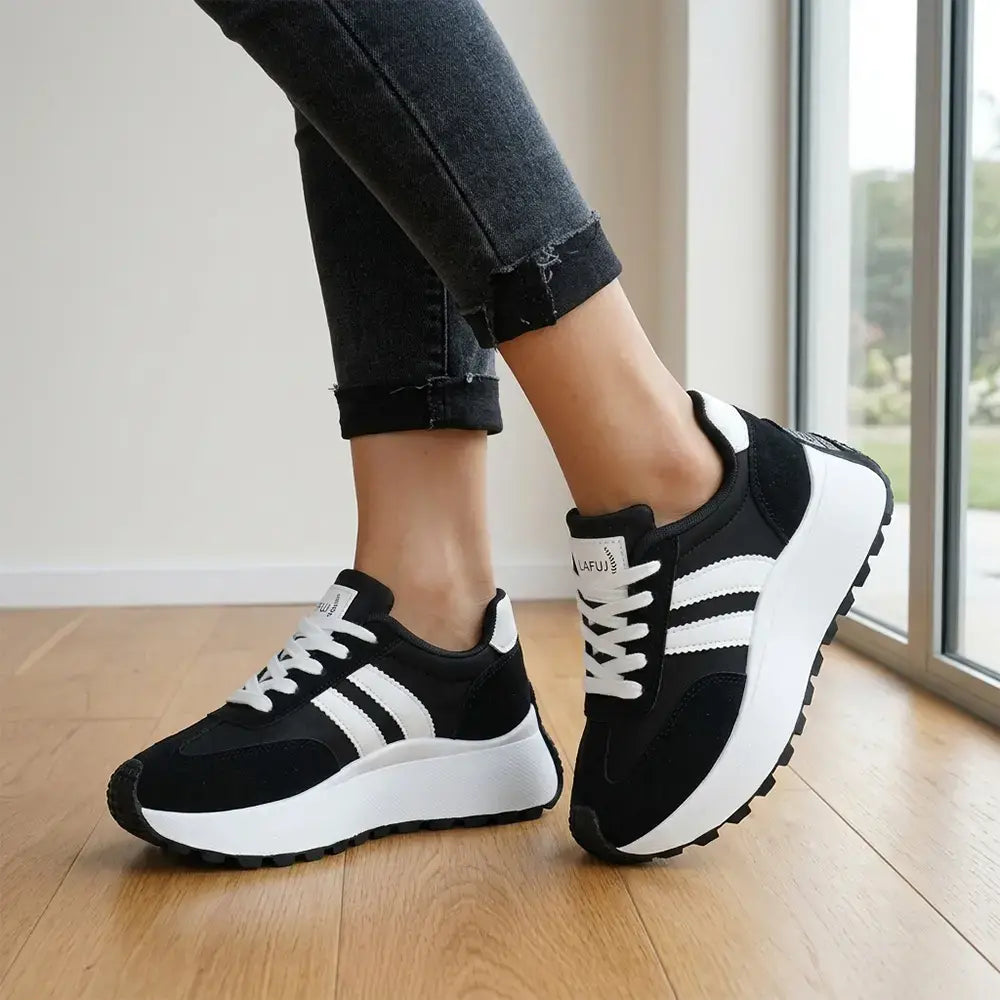 【35–45】👟 Superge z masivnim podplatom v velikih številkah – ženska obutev za prosti čas, ki optično doda nekaj višine