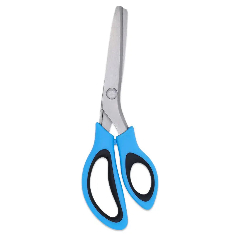 🔥2 kusy 620Kč✂️ Tijeras dentadas profesionales – Tijeras de tela afiladas y dentadas