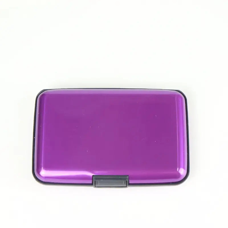 🔥【compre uno y llévese otro gratis】2 piezas 24 euros💼 Mini Estuche de Aluminio para Tarjetas｜Compacto, Elegante y Resistente ✨