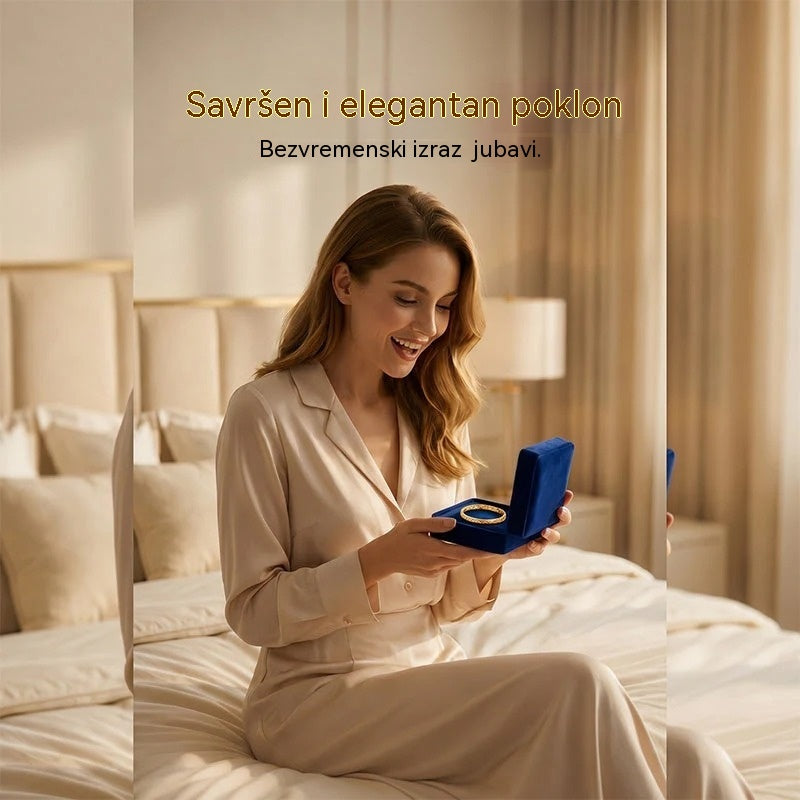✨ 50% popusta! 🔷 Geometrijska narukvica s lancem: Jednostavna, moderna i sofisticirana. Savršena za svakodnevno nošenje ili kao ukras. Udobna i svestrana. 💫