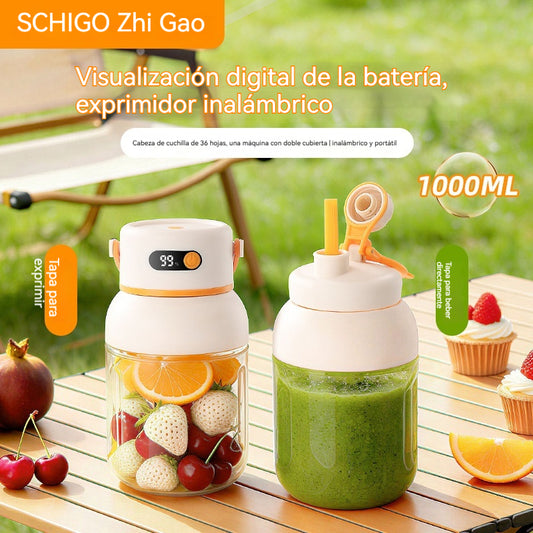 🧃🥂 Licuadora personal portátil para batidos y smoothies