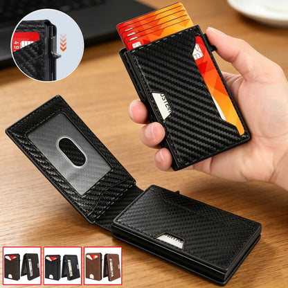 🔒 Cartera Inteligente Pop-Up con RFID – Acceso Rápido y Estilo Premium