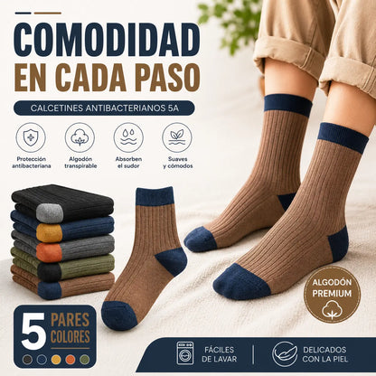 🧦【50%OFF】10 pares 29 euros😍 Calcetines desodorantes cálidos absorbentes del sudor para hombre