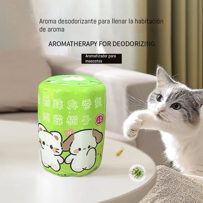 🐱🐶Desodorante para mascotas, apto para gatos y perros, tanto para humanos como para animales.