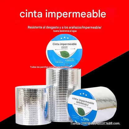 【10 cm x 5 m 】Cinta impermeable para reparar fugas, multiusos