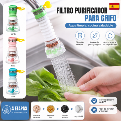 (5 por 23 €, desde 4 € cada una)🔥 Superventas — Potenciador y unidad de filtración para grifo