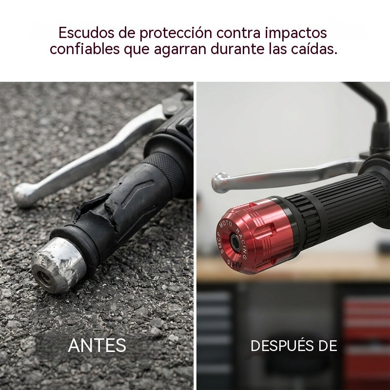 Tapones para los extremos de los puños del manillar de la motocicleta