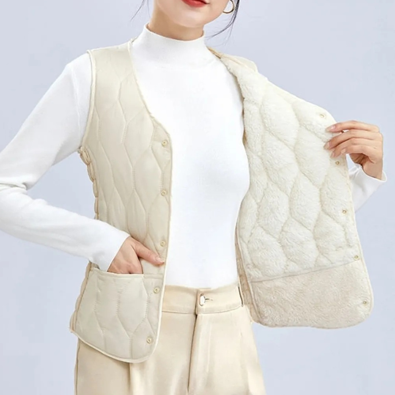💟M-5XL🔥Novi lagani topli prsluk bez rukava za jesen i zimu