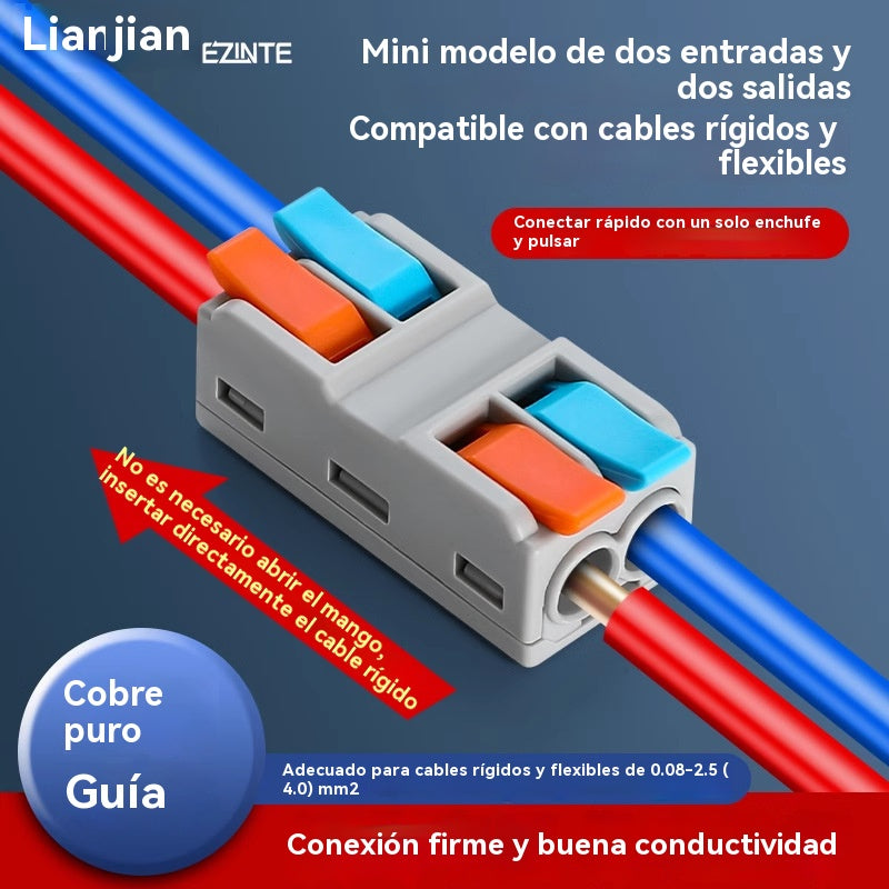 【50% OFF】🔥¡Reducción de precio promocional!⏳⏳【30 piezas】Conector de cable eléctrico multifuncional