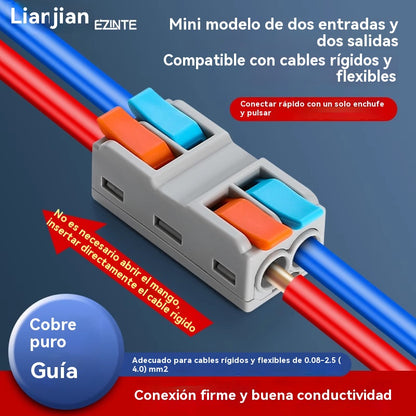 【50% OFF】🔥¡Reducción de precio promocional!⏳⏳【30 piezas】Conector de cable eléctrico multifuncional