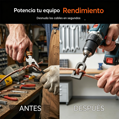 【5 piezas 24 euros】Taladro universal con cable trenzado para taladros eléctricos