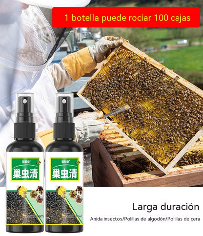 🐝【6 botellas】Spray natural contra la polilla de la cera 🌿 | Seguro y no tóxico — ✨ Con solo una ligera pulverización, garantizas la seguridad y la tranquilidad de tus abejas 💧