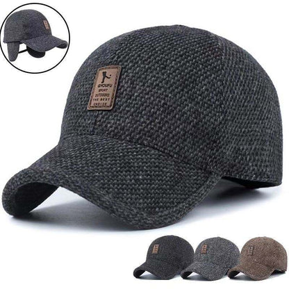 🎉⏰Oferta por tiempo limitado:😎Nueva gorra de béisbol cálida para hombre, con protección para las orejas