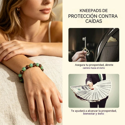 🎁 ¡Compra 1 y llévate 1 GRATIS! 🖤 Pulsera de Obsidiana Negra – Símbolo de Protección, Fortuna y Prosperidad