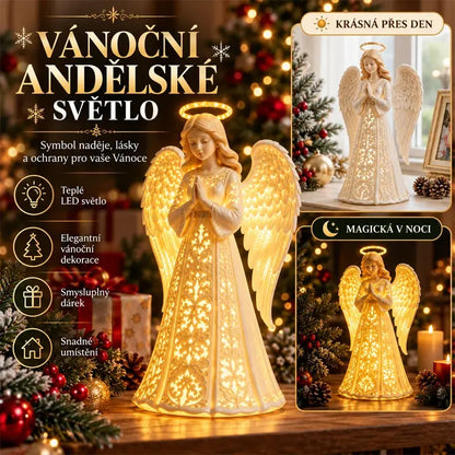 ✨💖Svítící soška vánočního anděla
