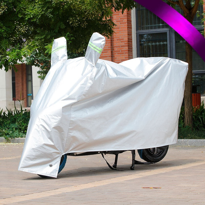 🔥🏍️🛵Funda impermeable para motocicleta con orificios para cerradura.