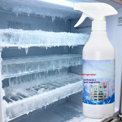 🧊【2 botellas】600ml--Spray descongelante para frigorífico-congelador