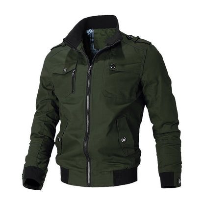 👍🔥 [M-5XL] Nová pánská vojenská bunda, pevná, vysoce kvalitní, teplá