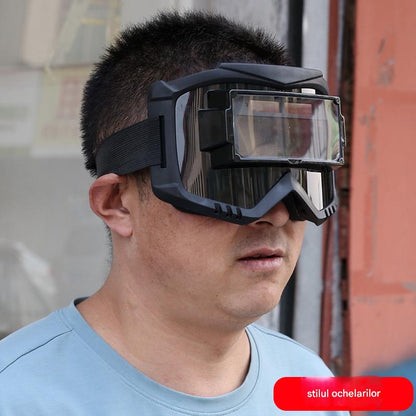 🔥🔥🔥🔥【Oferta especial】Casco de soldadura con oscurecimiento automático de cara completa
