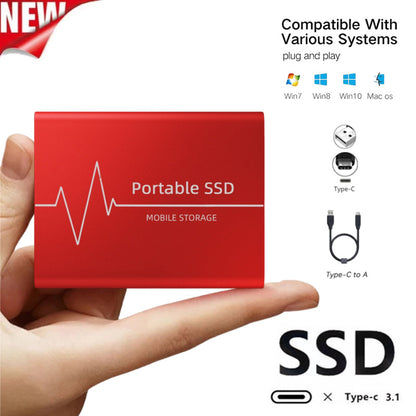 🎉【16TB/32TB/64TB/128TB】⚡Unidades de estado sólido portátiles de alta velocidad