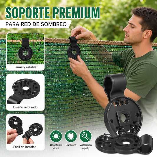 【50 piezas】Soporte de fijación de red para dosel