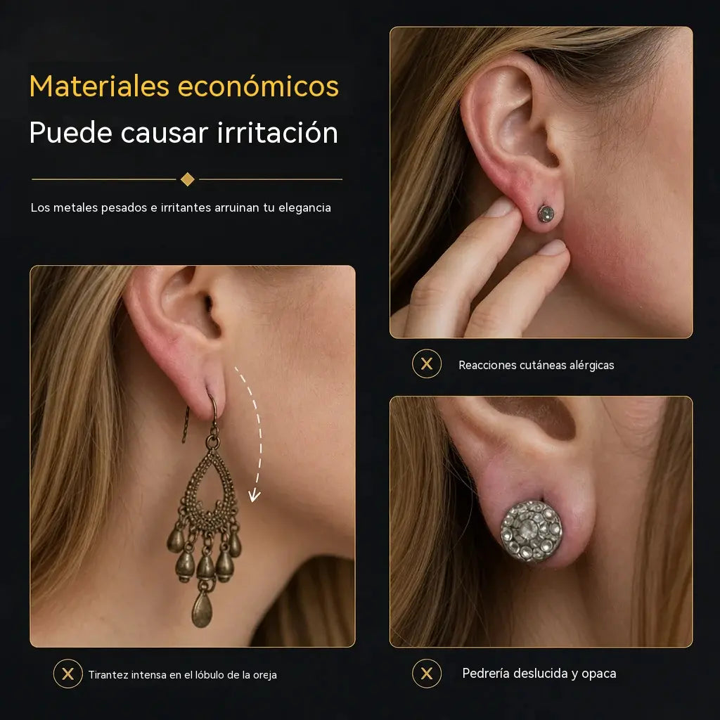 💎 ¡50% de descuento! ✨ Pendientes de circonita cúbica: en forma de lágrima, con borlas y un brillo elegante ✨