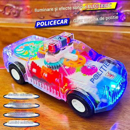 🚔️🚨Simulační policejní auto se světly a hudbou, dětská vzdělávací hračka policejní auto