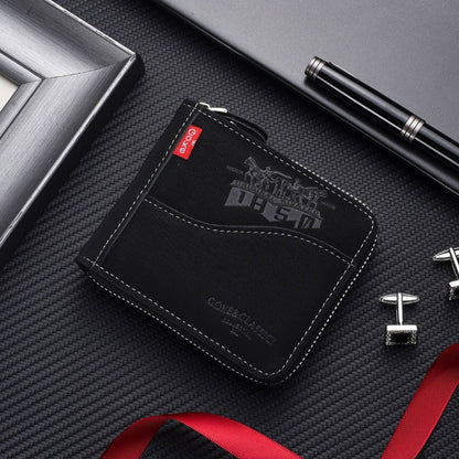💥💥Nueva cartera corta retro con cremallera para hombre