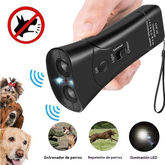 🐶🔥【Compra 1 y obten 1 gratis】 Ahuyentador Ultrasónico para Perros – Seguro, Portátil y Eficaz