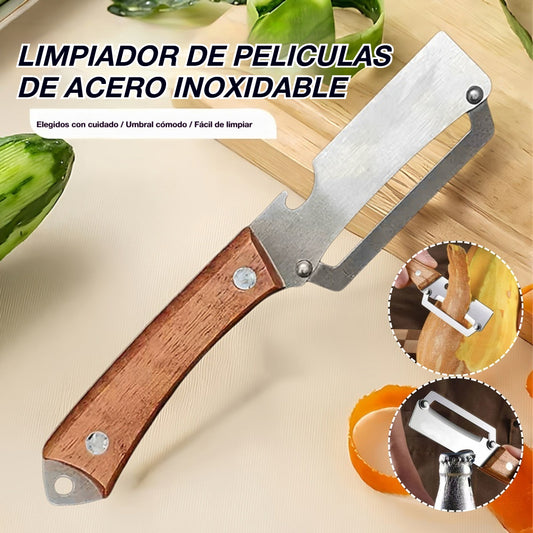 💥Compra uno y llévate otro gratis💥🔪Pelador multifuncional de acero inoxidable🧅