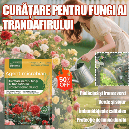 🌹🌹【10 pytlů za 480 Kč】Speciální fungicid pro růže – účinně likviduje houbové choroby růží