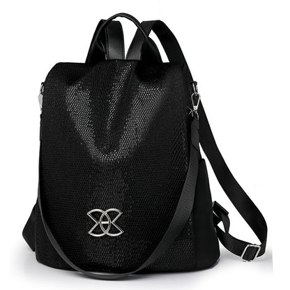 Bolso bandolera de tela Oxford ligero, multifuncional, de gran capacidad y antirrobo.