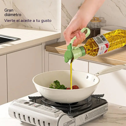 【4 pieza】Dispensador multifuncional portátil y creativo con sistema de sellado a presión para botellas de bebidas.