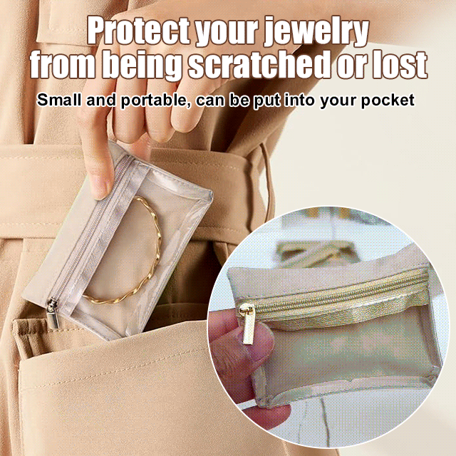 💥OFERTA ESPECIAL 2026💥Bolsa para guardar joyas con cremallera
