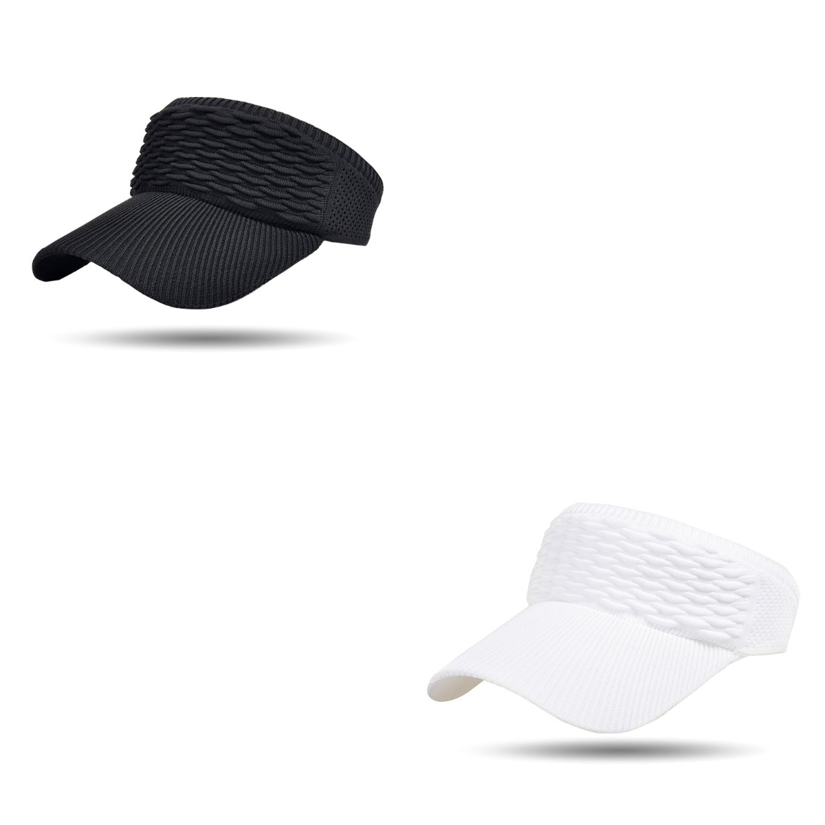 🔥【2 piezas】Sombrero de sol para mujer con coleta alta🧢 Transpirable, diseño abierto, protección UV400☀️ Perfecto para correr, hacer senderismo, ir a la playa y para el día a día💁‍♀️✨