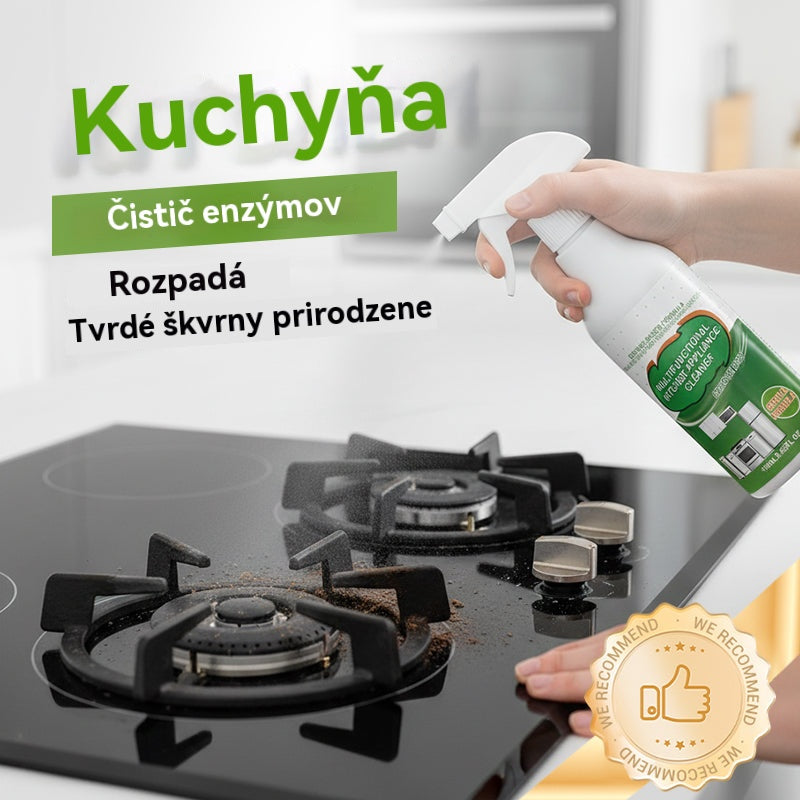 Všestranný enzymatický čistiaci prostriedok do kuchyne a domácnosti